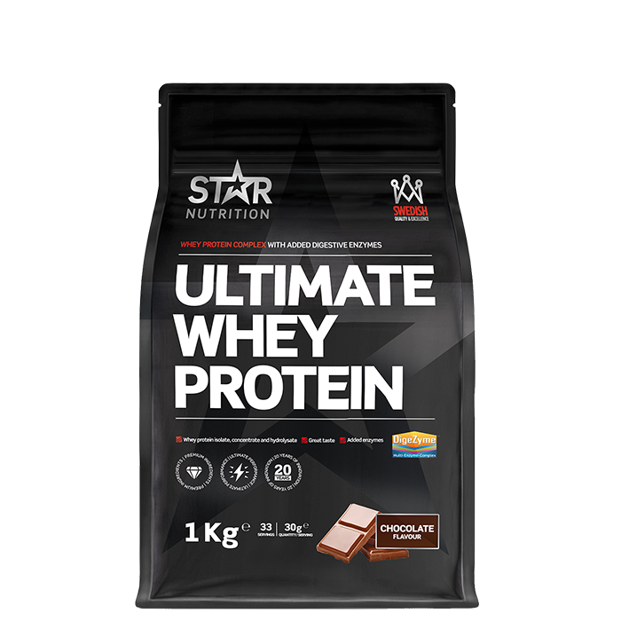 Ultimate Whey Valleprotein 1 kg chocolate