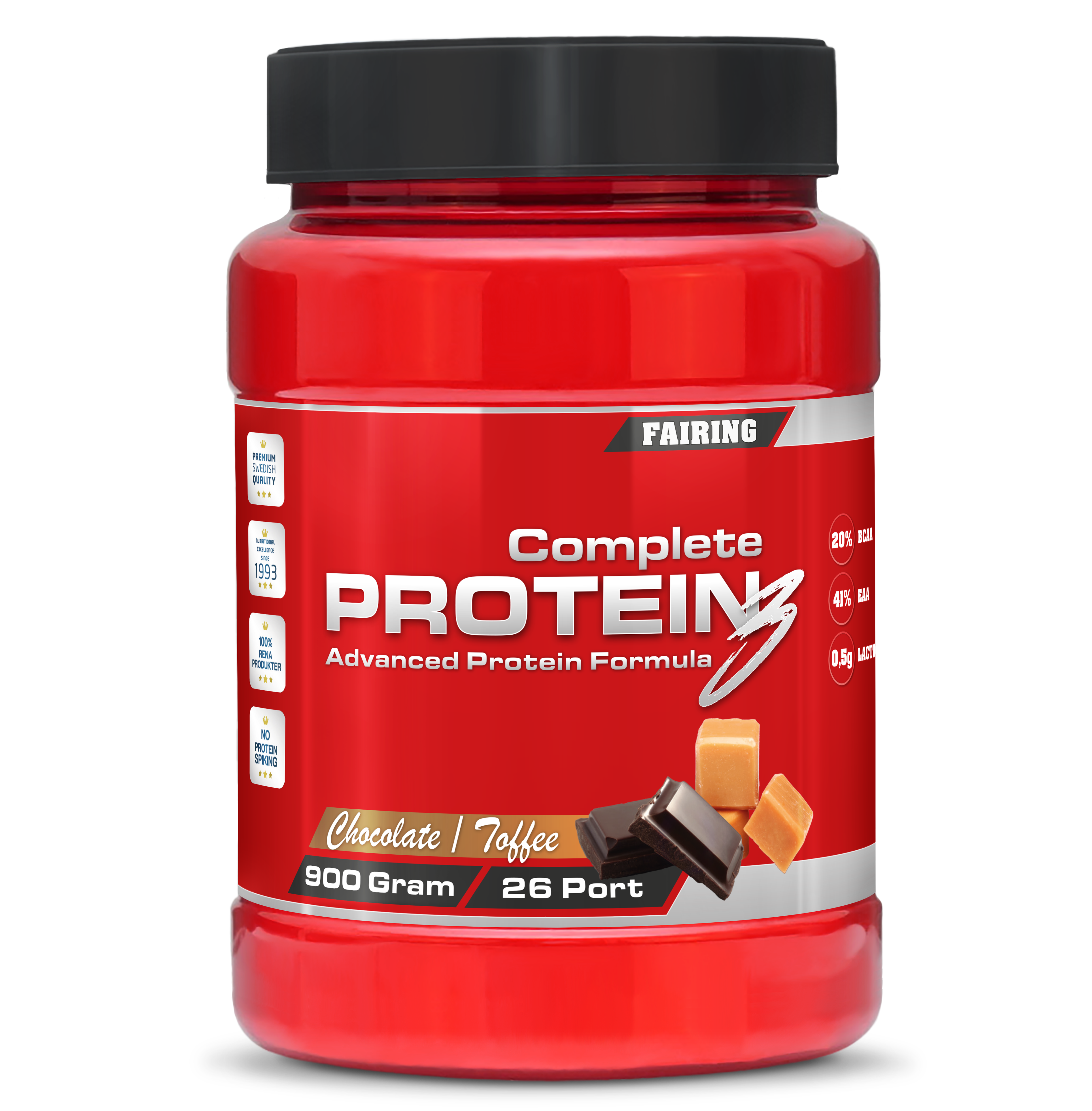 Komplet Protein 3 Blandet protein 900 g chocolate_toffee