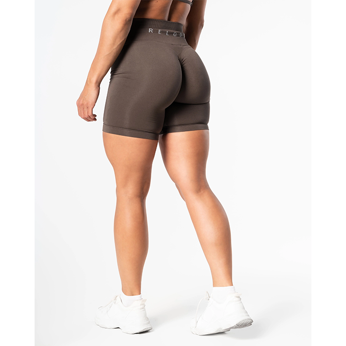 Prime Scrunch Shorts Brun
