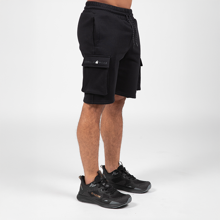 Hudson Cargo Tr&aelig;ningsshorts Sort
