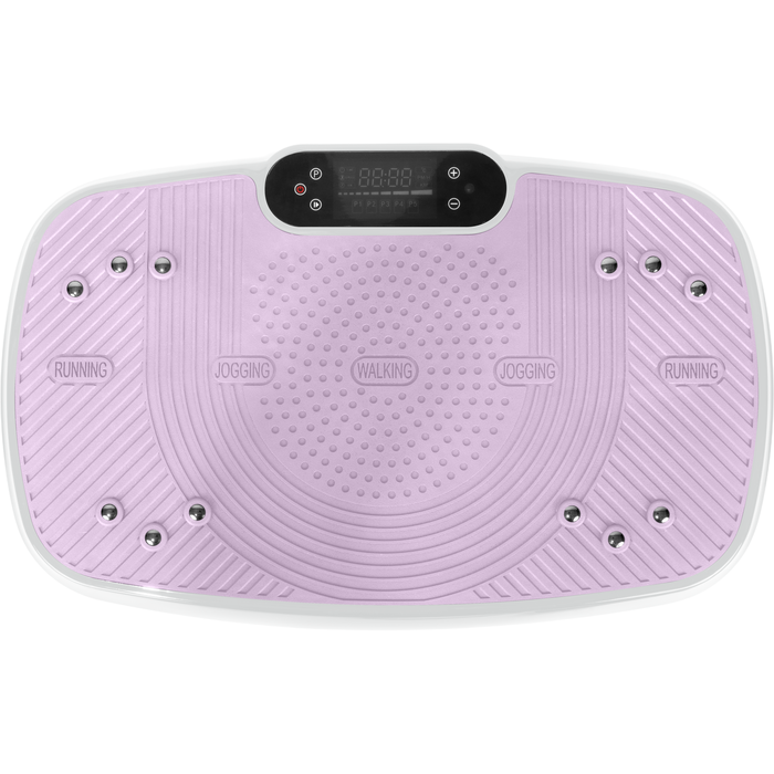 Vi5.0 Vibrationsplade S&oslash;lv/Lilla