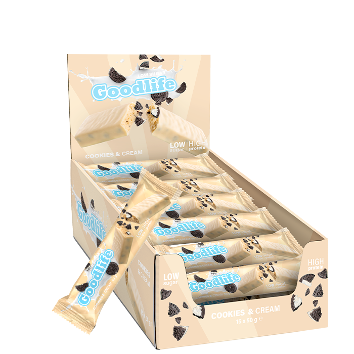 15 x Low Sugar Protein Bar 50 g cookies_and_cream