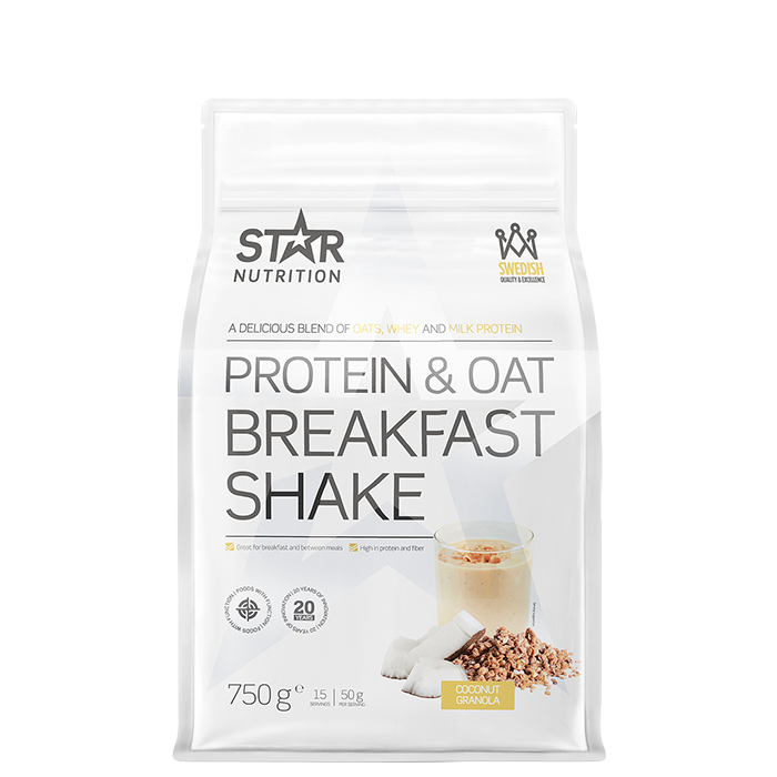 Protein & Havre Morgenmad M&aring;ltidserstatning Shake 750 g apple_cinnamon