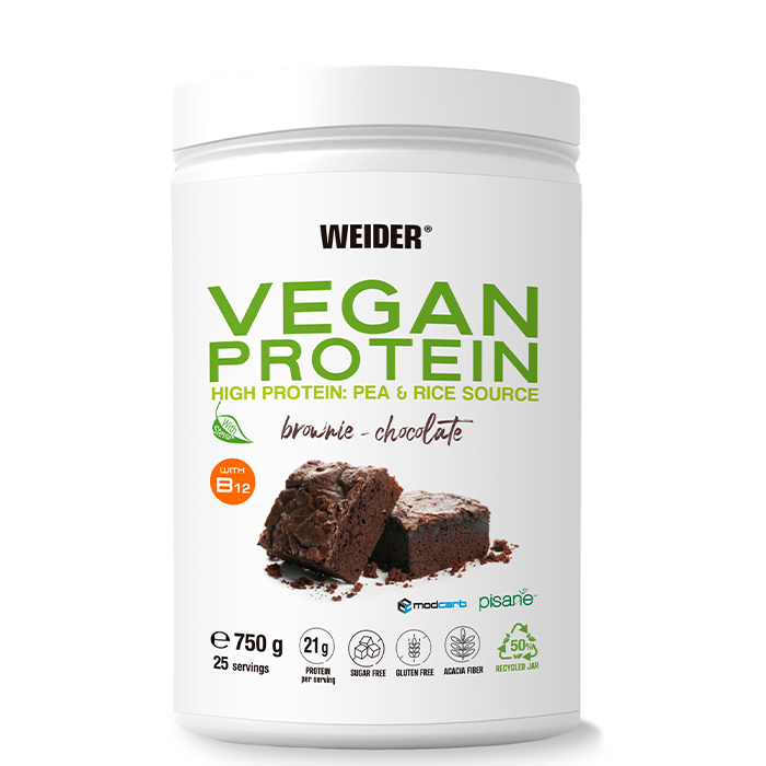 Vegansk proteinpulver 750 g chocolate