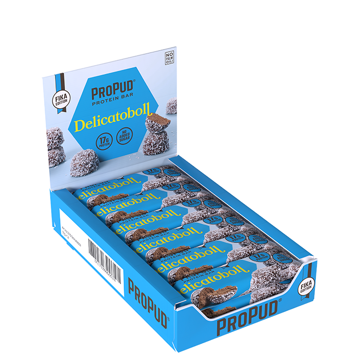 12 x Proteinbar 55 g delicatoboll