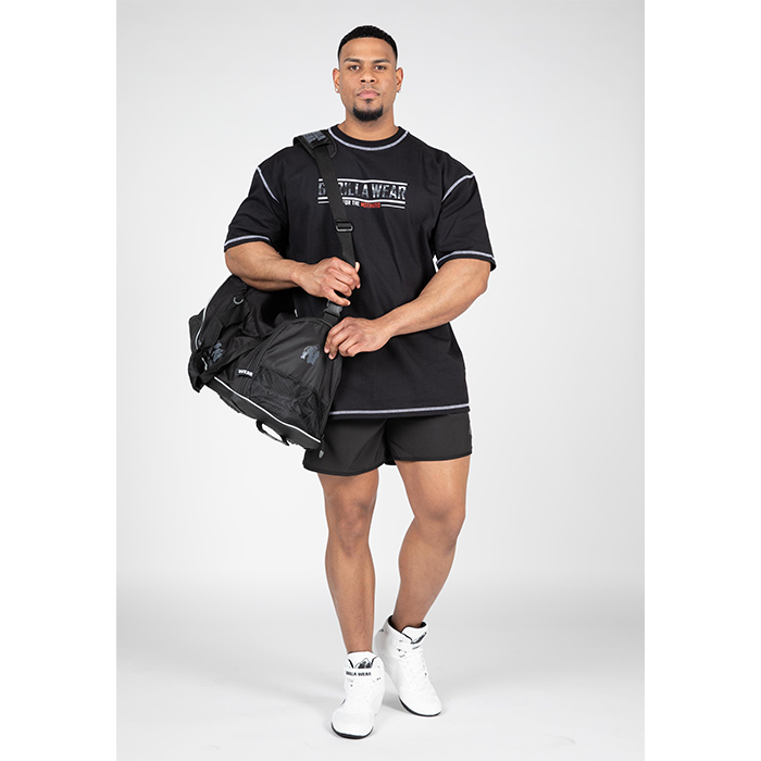 Saginaw Oversized T-Shirt, Black