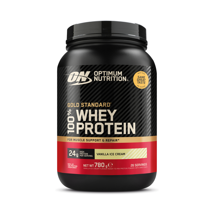 100% Whey Gold Standard Valleprotein 780 g vanilla_ice_cream