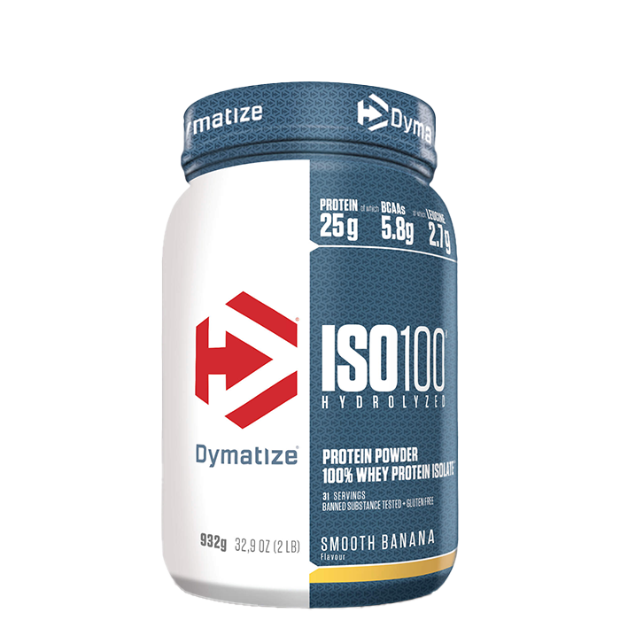 Iso-100 Valleprotein Isolat 932 g smooth_banana