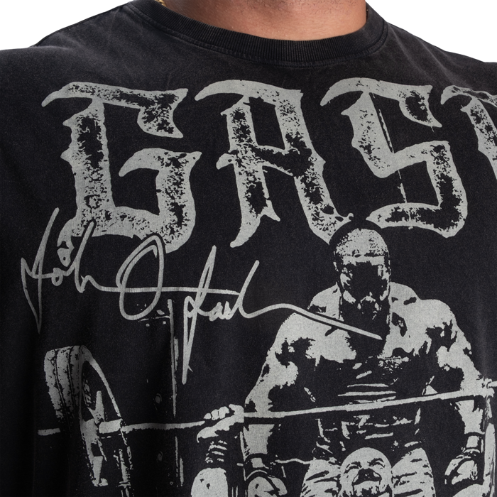B&J Iron T-shirt Sort