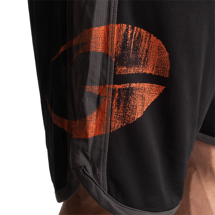 Gasp Mesh Shorts Sort Gr&aring;