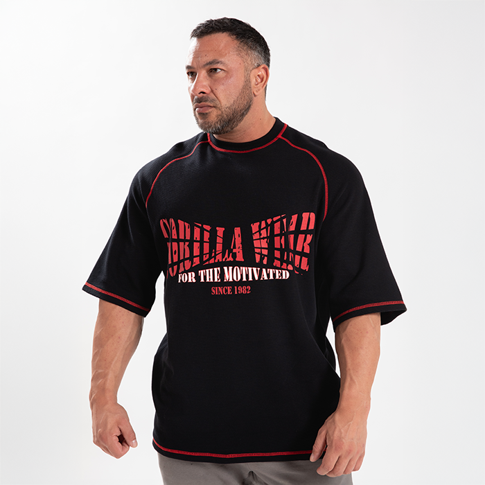 Finley Oversized T-shirt Sort R&oslash;d