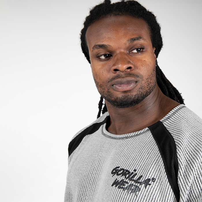 Augustine Old School Work Out Top, Grey