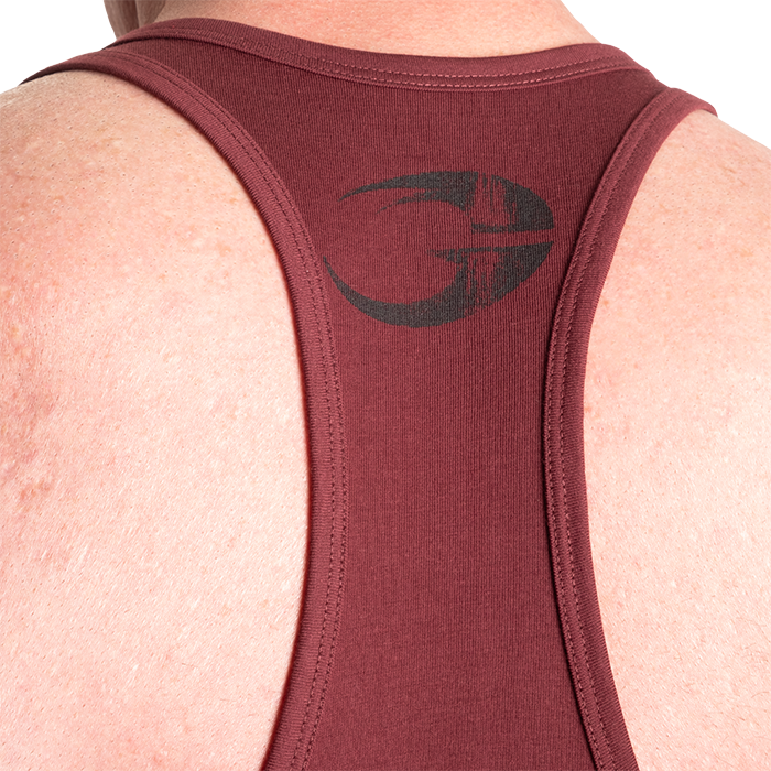 Essential T-Back Top M&oslash;rker&oslash;d