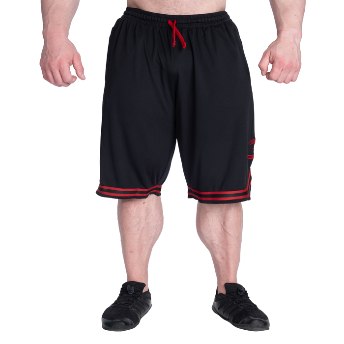 Basketballshorts Sort R&oslash;d
