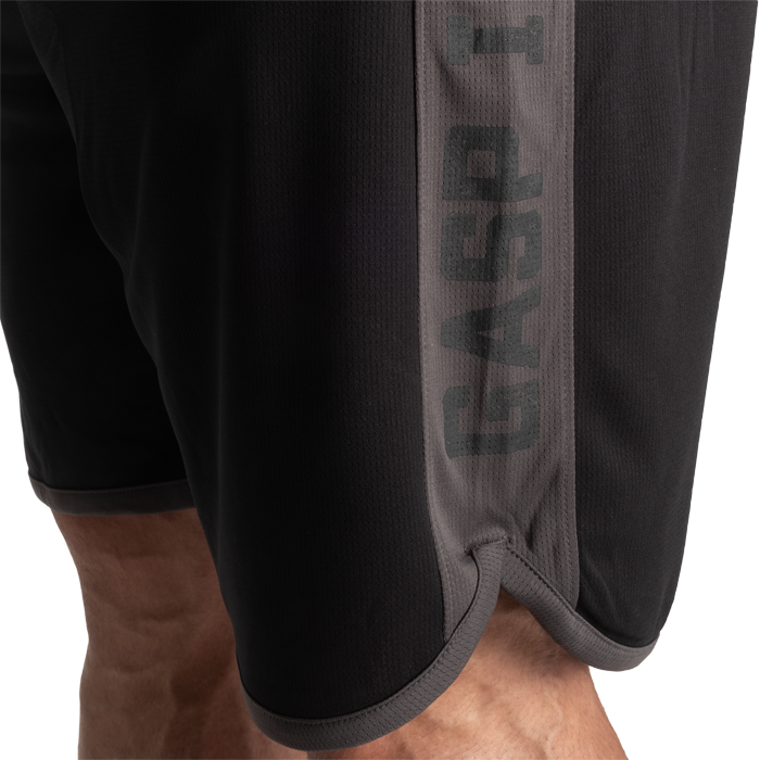 Gasp Mesh Shorts Sort Gr&aring;