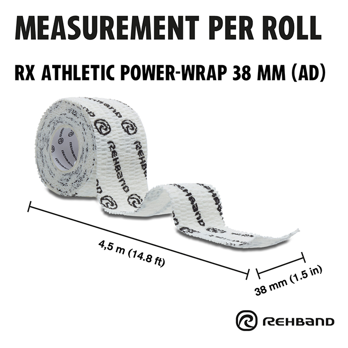 RX Athletic Power Wrap Sports Tape 38mm x 4,5m