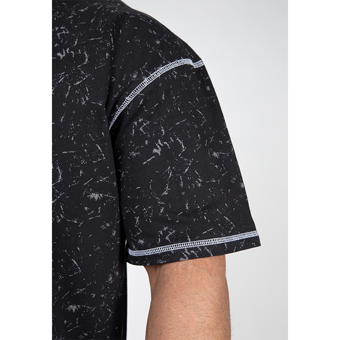Saginaw Oversized T-Shirt, Washed Black