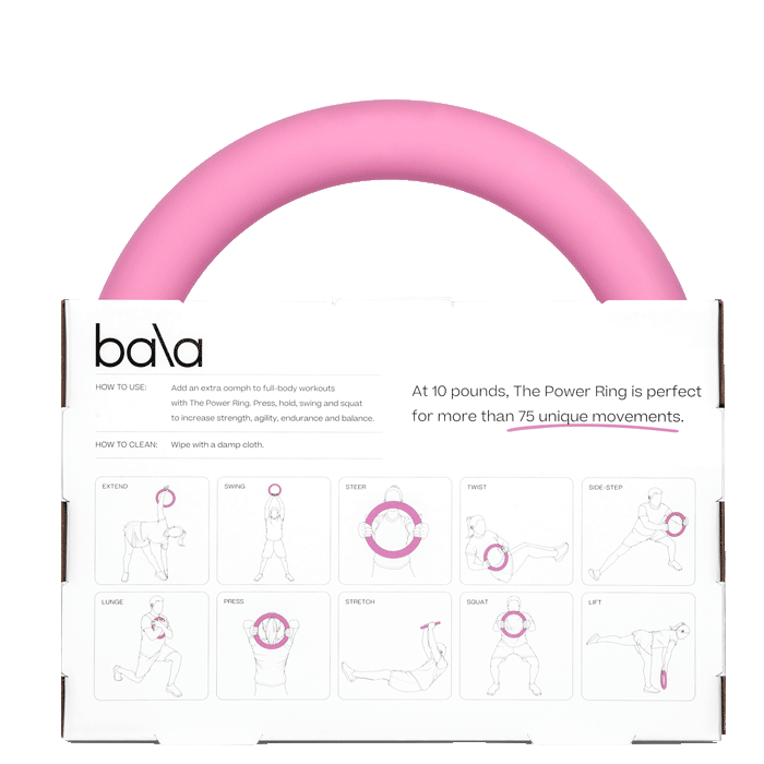 Power Ring V&aelig;gtring 5 kg Pink