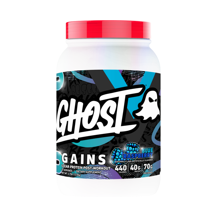 Gains Clear Protein Valleprotein 1,27 kg Blue Raspberry