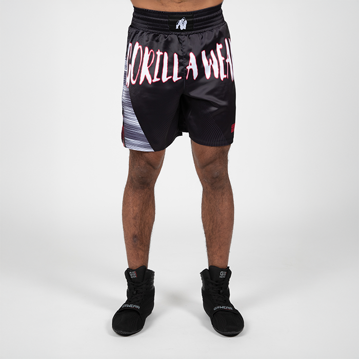 Clayton Boxershorts Sort R&oslash;d