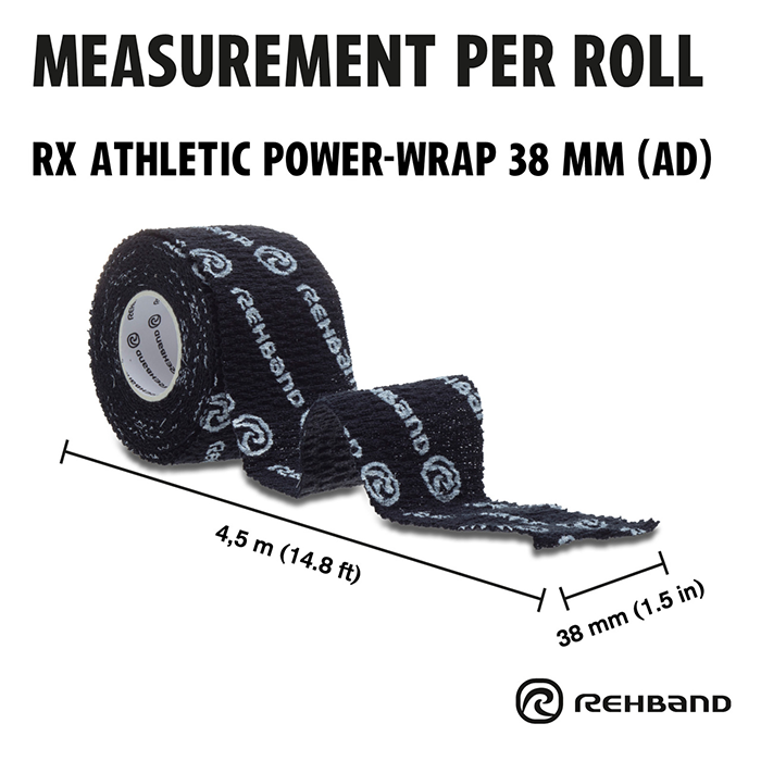 RX Athletic Power Wrap Sports Tape 38mm x 4,5m