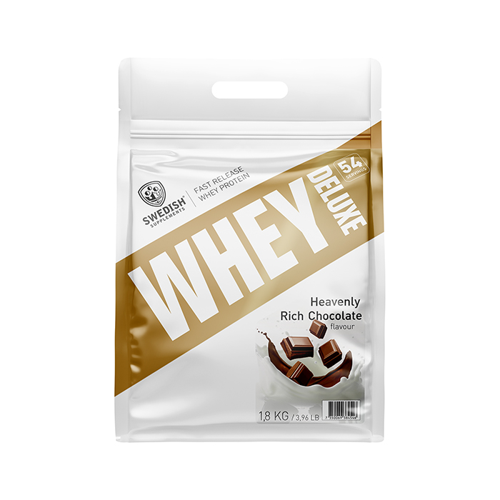Whey Deluxe Valleprotein 1800 g rich_chocolate