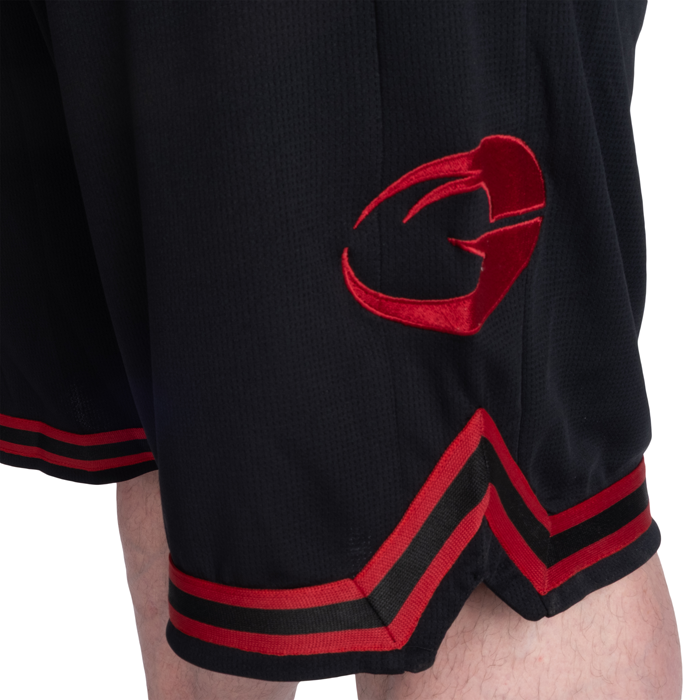 Basketballshorts Sort R&oslash;d