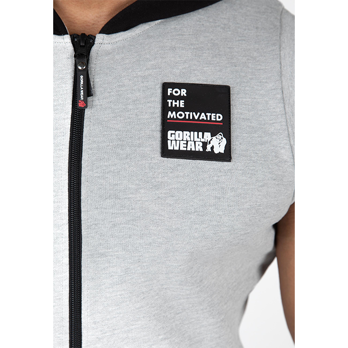 Milwaukee SL Zipped Hoodie, Grey Melange
