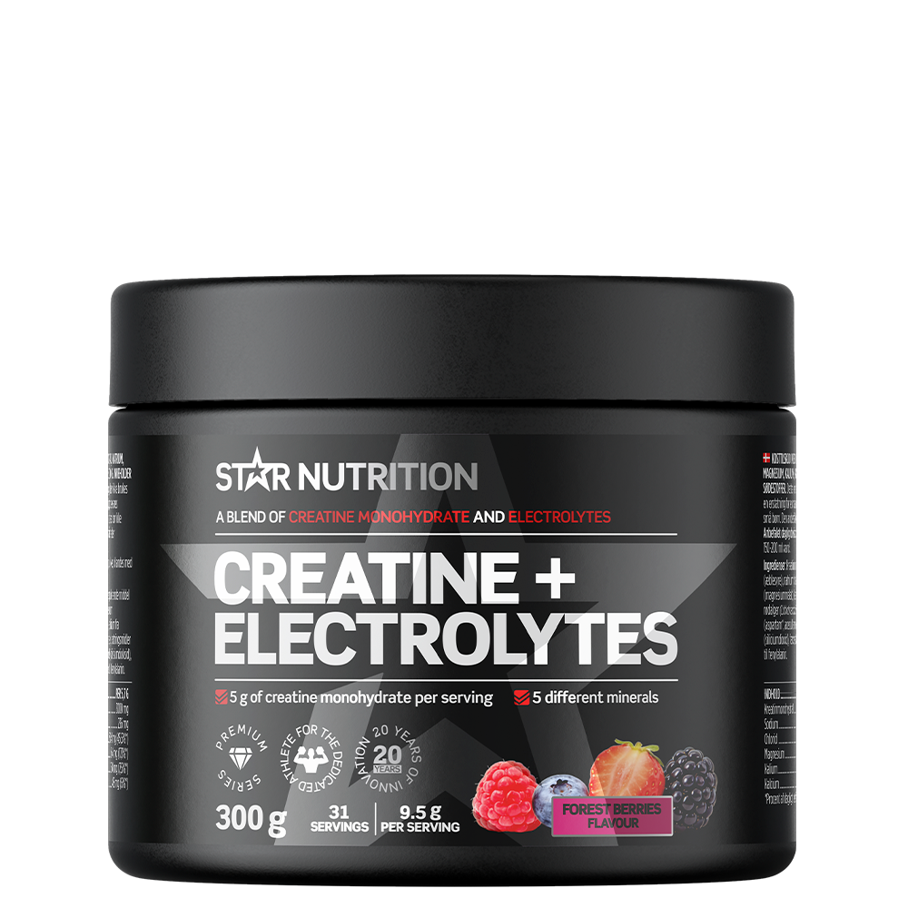 Creatine + Electrolytes, 300 g citrus